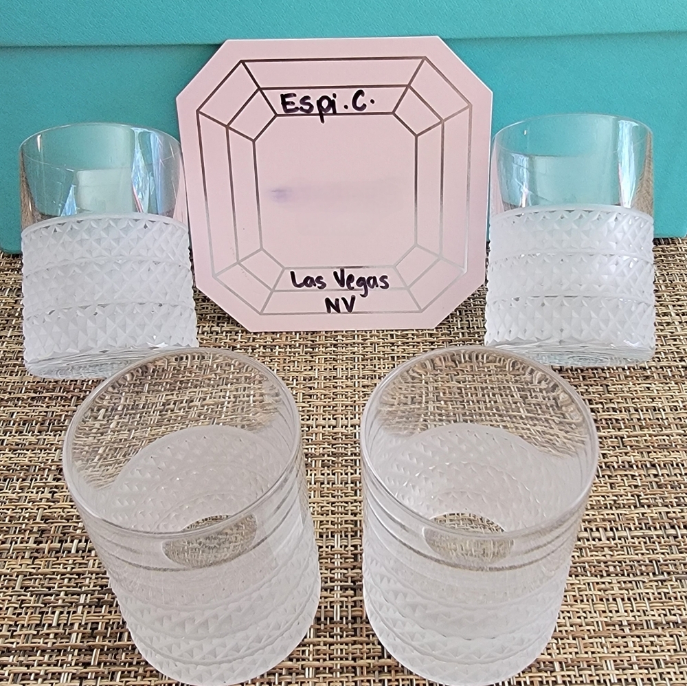 Tiffany & Co. Diamond Point Shot Glasses